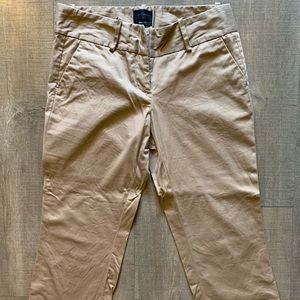 The Limited Tan Capri Pants